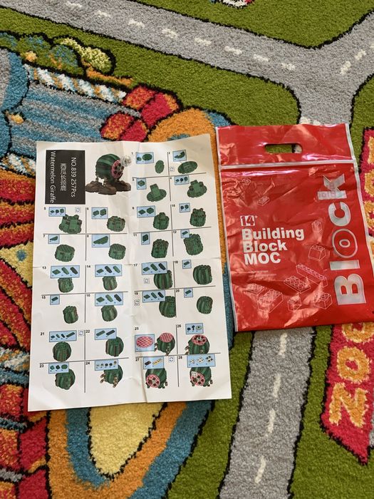 Дитяча іграшка конструктор лего італійські меми жирафа челесте целесте