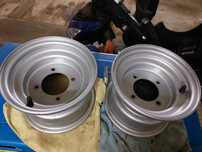 Nowe felgi do quada tylnie 8".