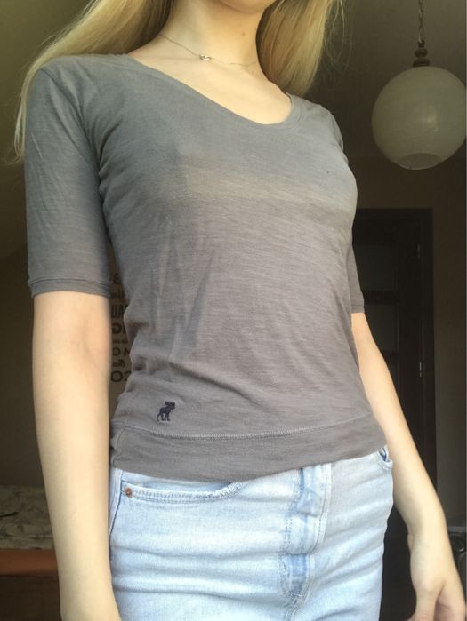 Bluzka szara Abercrombie S