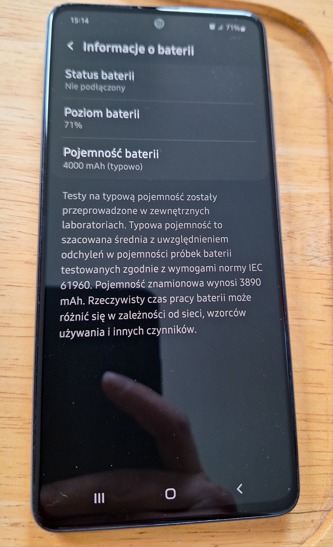 Samsung Galaxy A51 biały