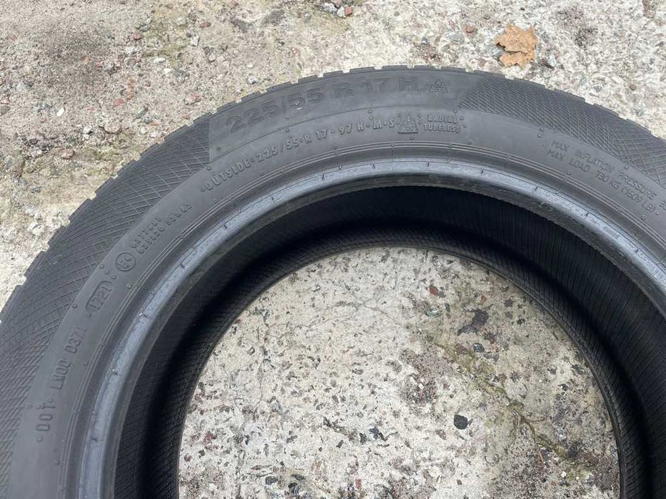 Continental WinterContact Ts850P 225/55r17 97H шина бу зима 1 штука