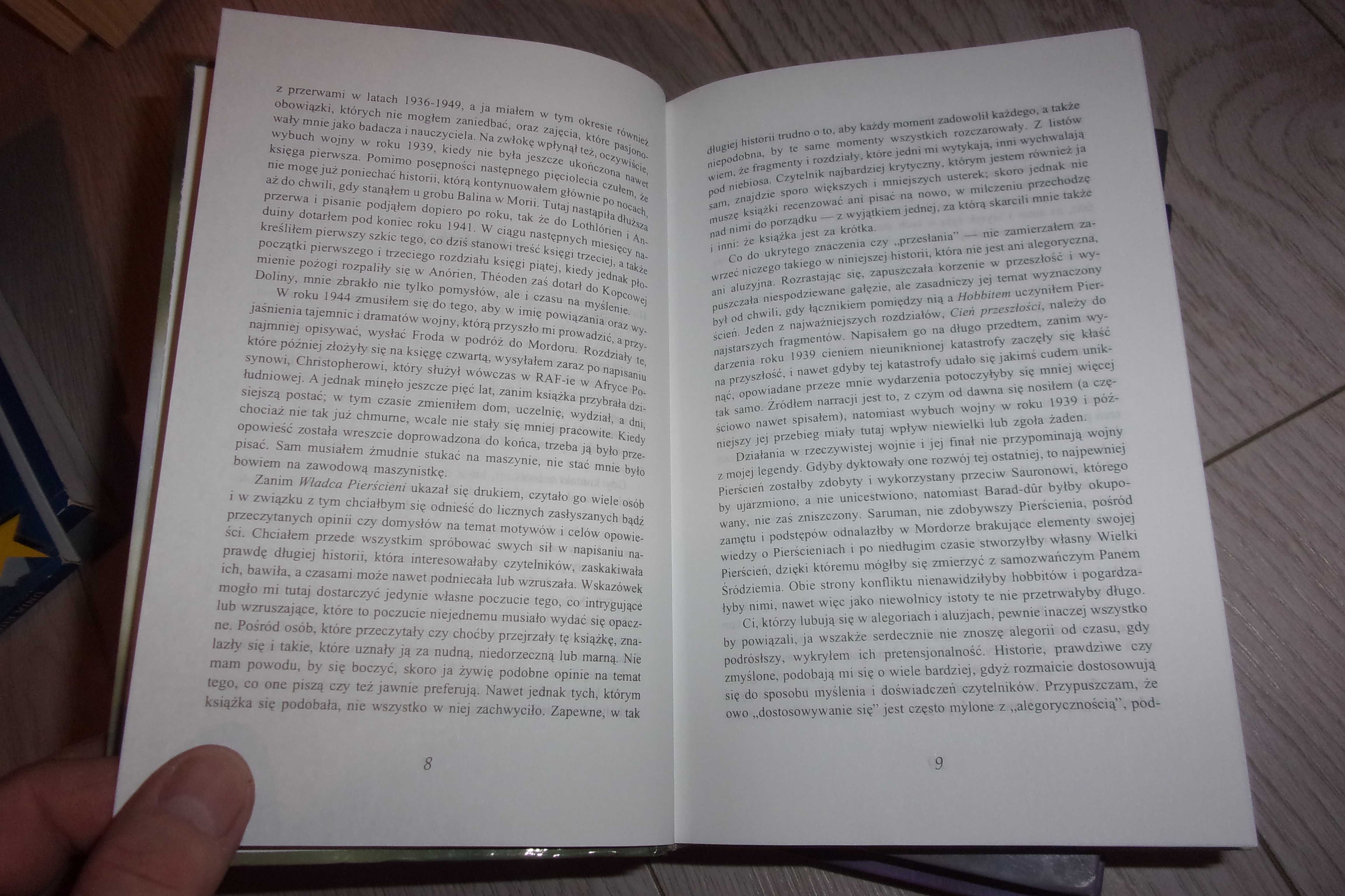 Władca pierścieni Libros J.R.R. Tolkien komplet