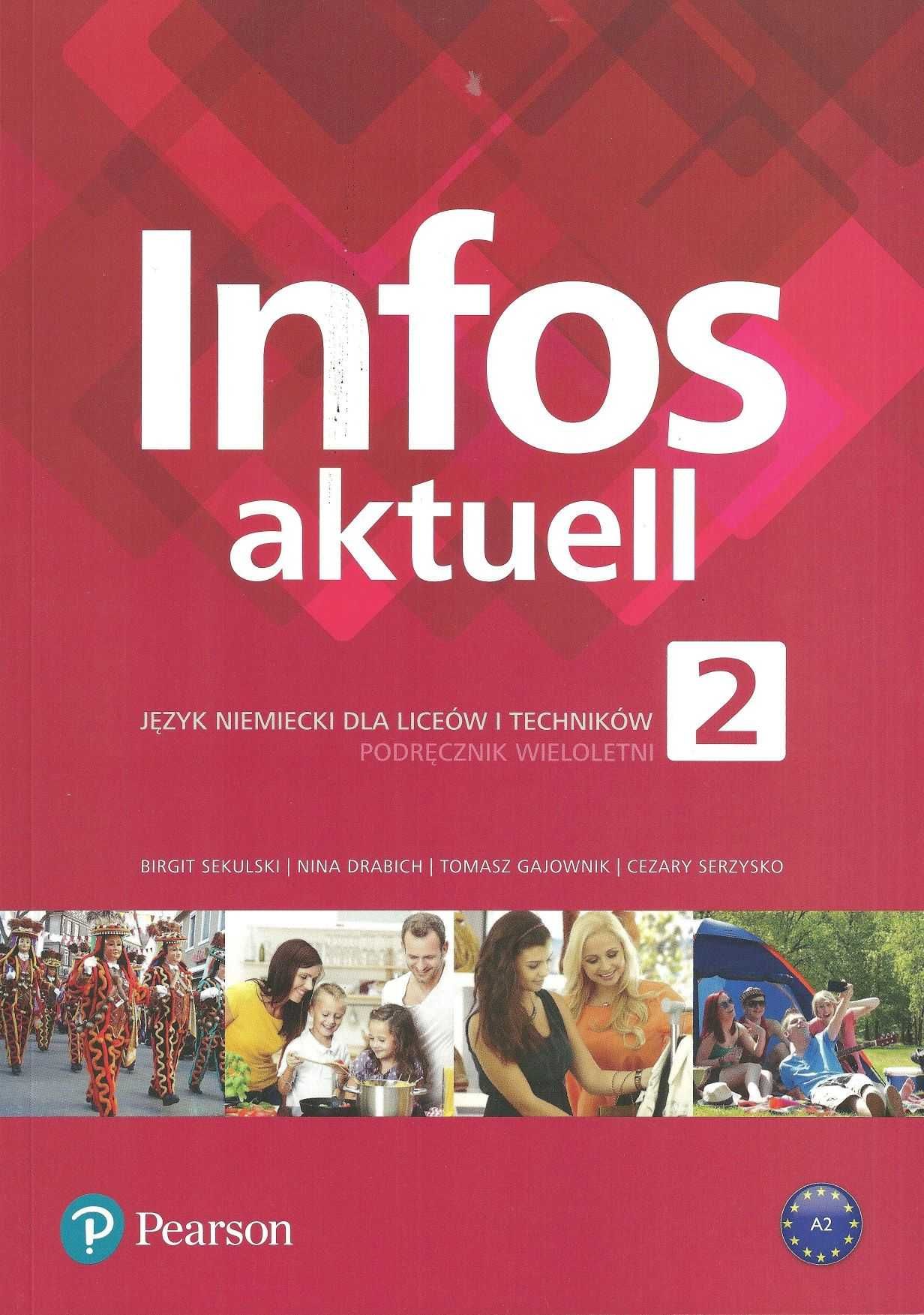 Podręcznik Infos aktuell 2 język niemiecki podręcznik+kod