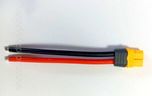 Кабель силовий Amass XT60 F 10см 12AWG 60А для акумуляторів