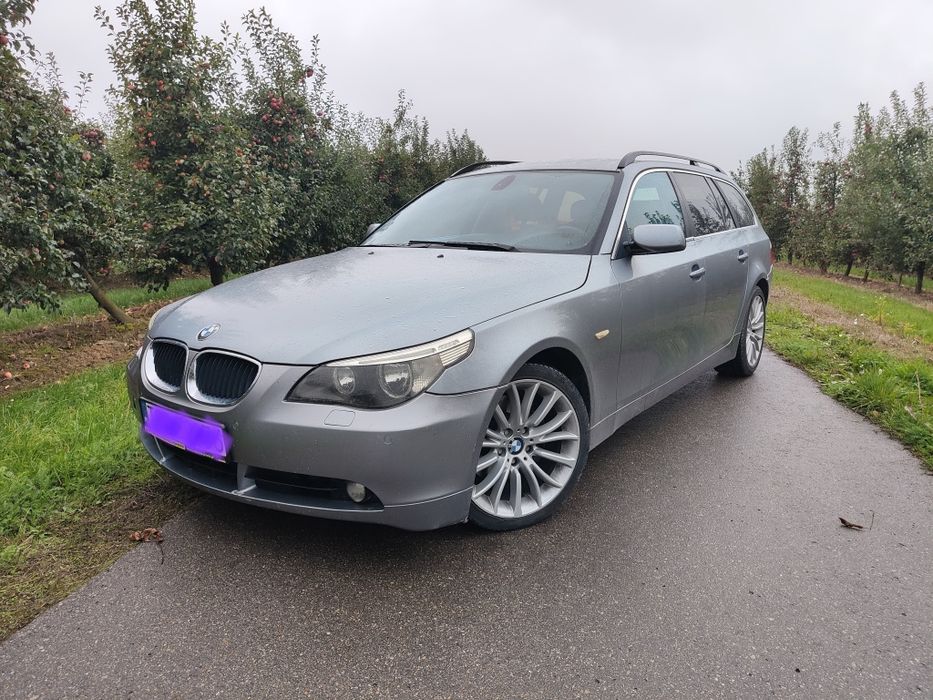BMW e61 525d CHIP 200KM Automat Skóra ALU 18 ZAMIANA