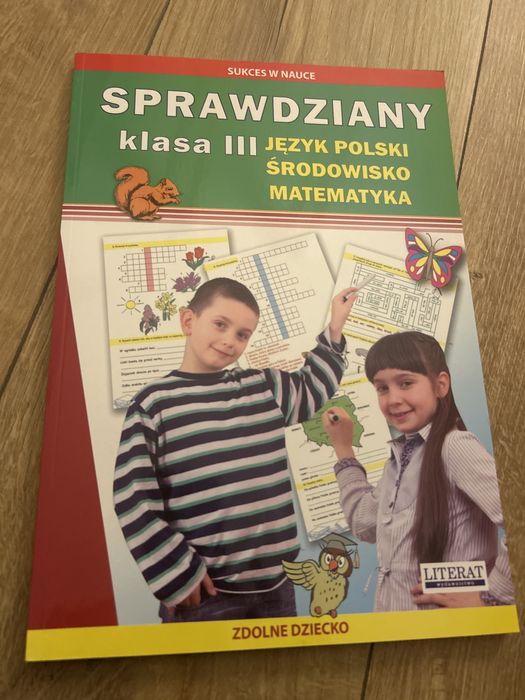 Książka Sprawdziamy klasa III - język polski, środowiska, matematyka