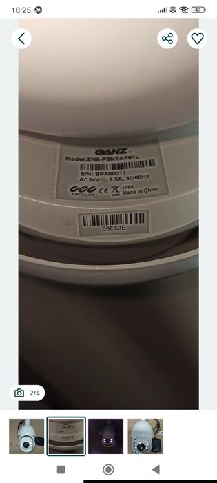 Kamera obrotowa Ganz 3 MPX