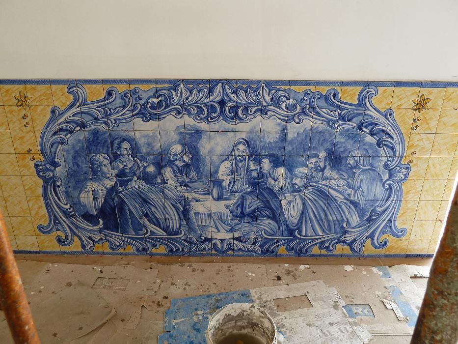 Paineis em azulejo pintado à mão para Capelas e Igrejas