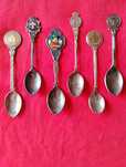 Lote de colheres decorativas