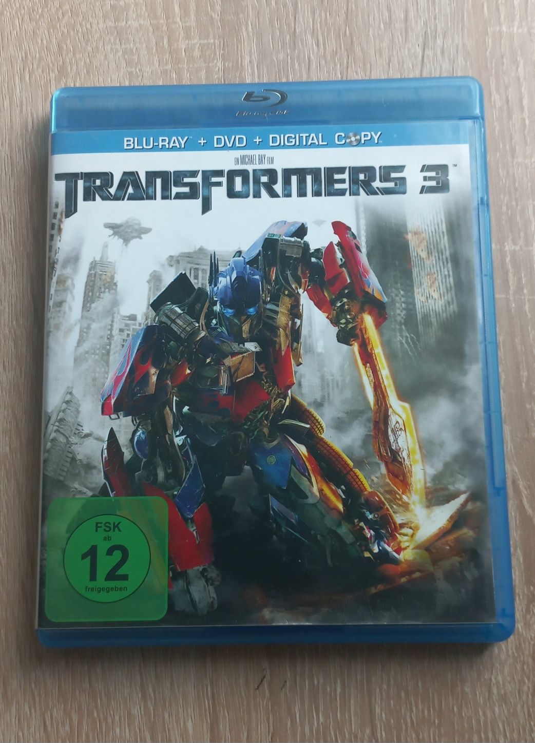 Трансформеры 3, DVD + Blu RAY. Немецкое издание.