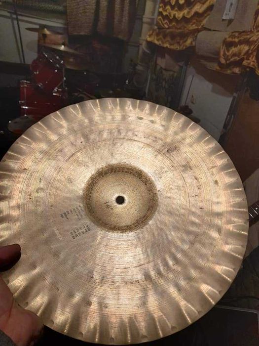 Paiste 602 HiHat SoundEdge 14" pękniety top/cały bottom