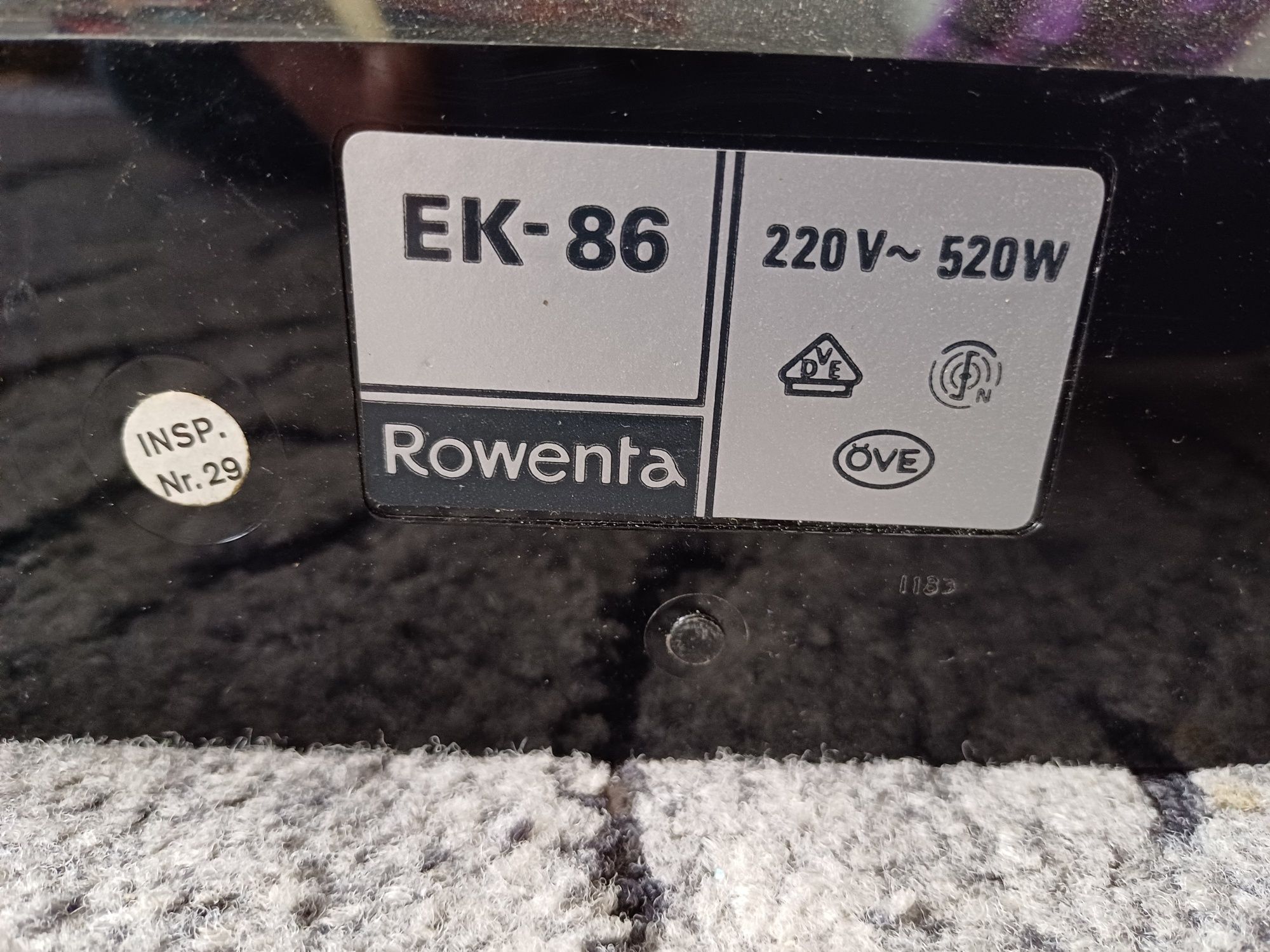 Rowenta EK-86 Lokówka Elektroloki wałki do włosów falownica suszarka