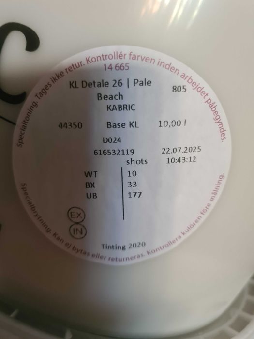 Kabric – dekoracyjna farba strukturalna Flugger Palle Beach 10l