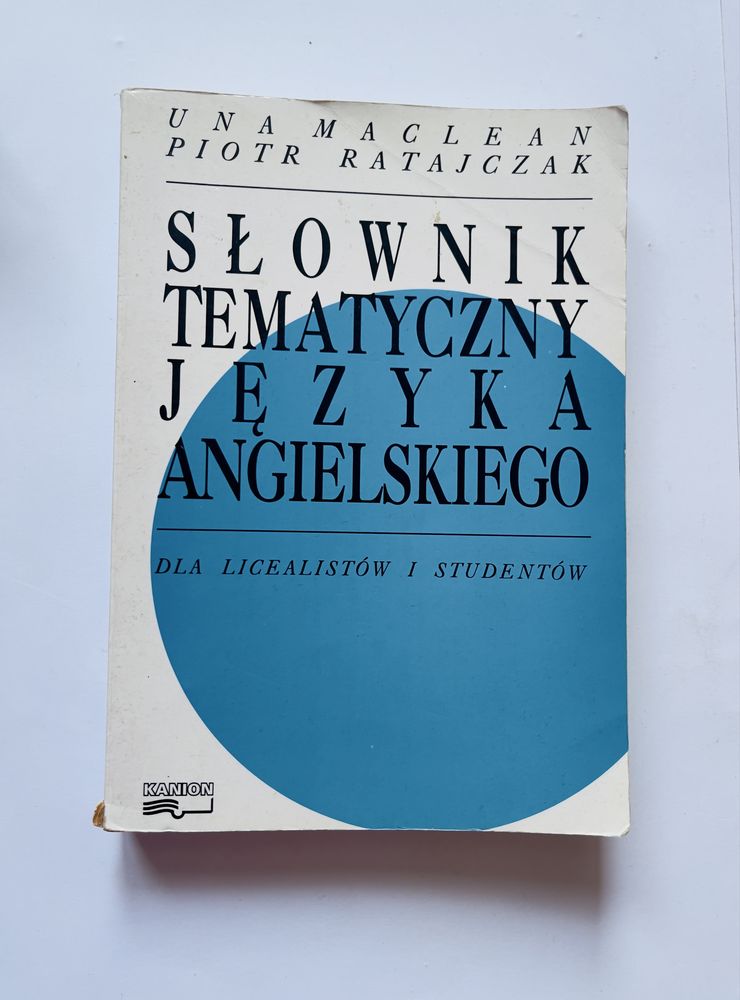 Słownik tematyczny języka angielskiego