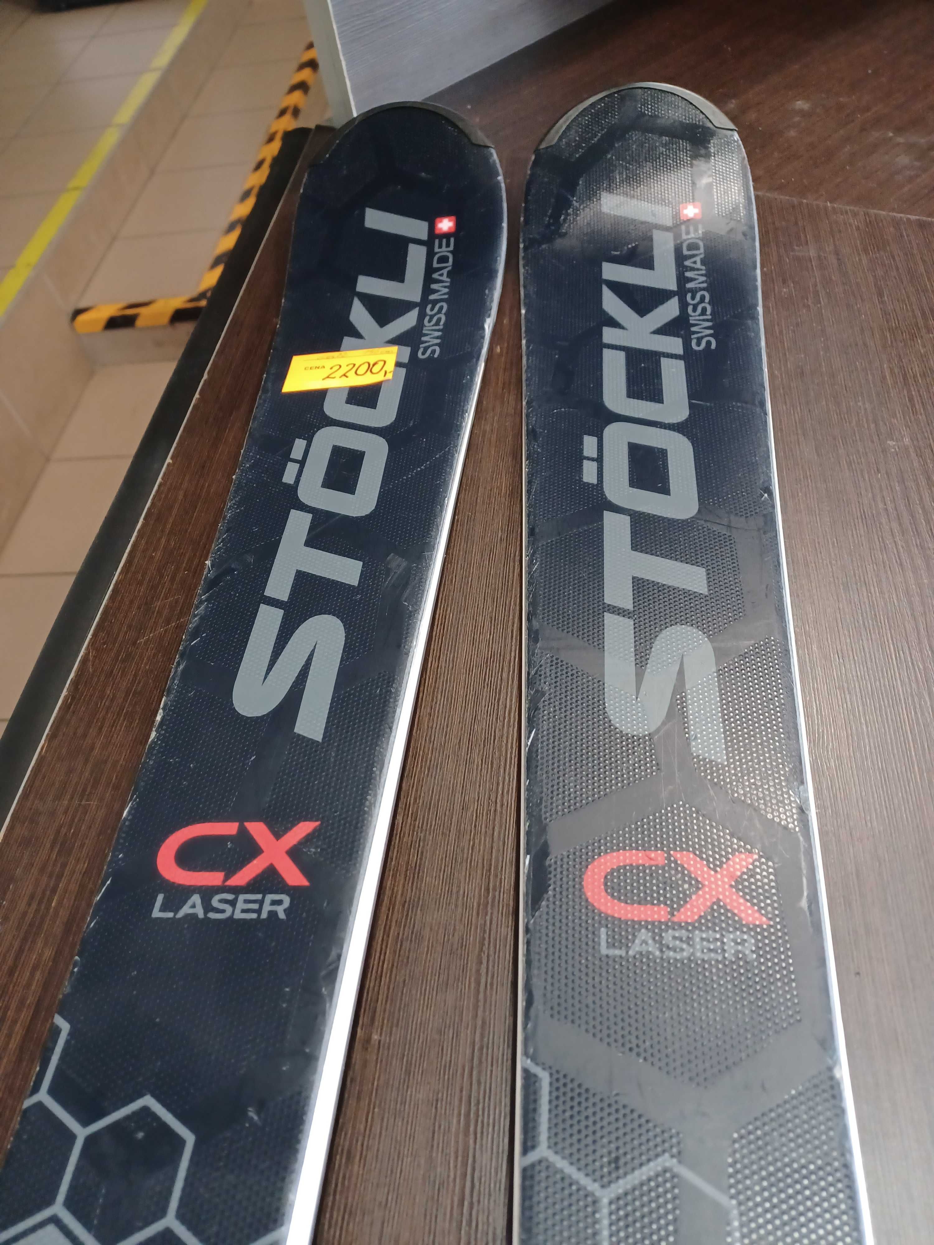 Narty Stockli Laser CX 156 cm N-22