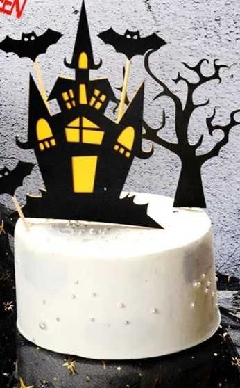 Набор топперов Хэллоуин/ топперы для торта