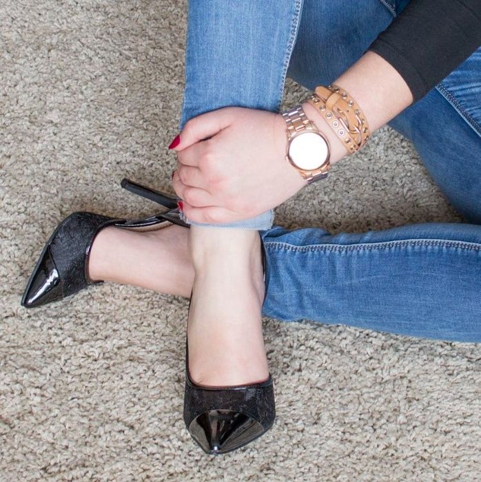 Nowe Szpilki Asymetryczne z koronką Promocja Hit rozmiary 39,40