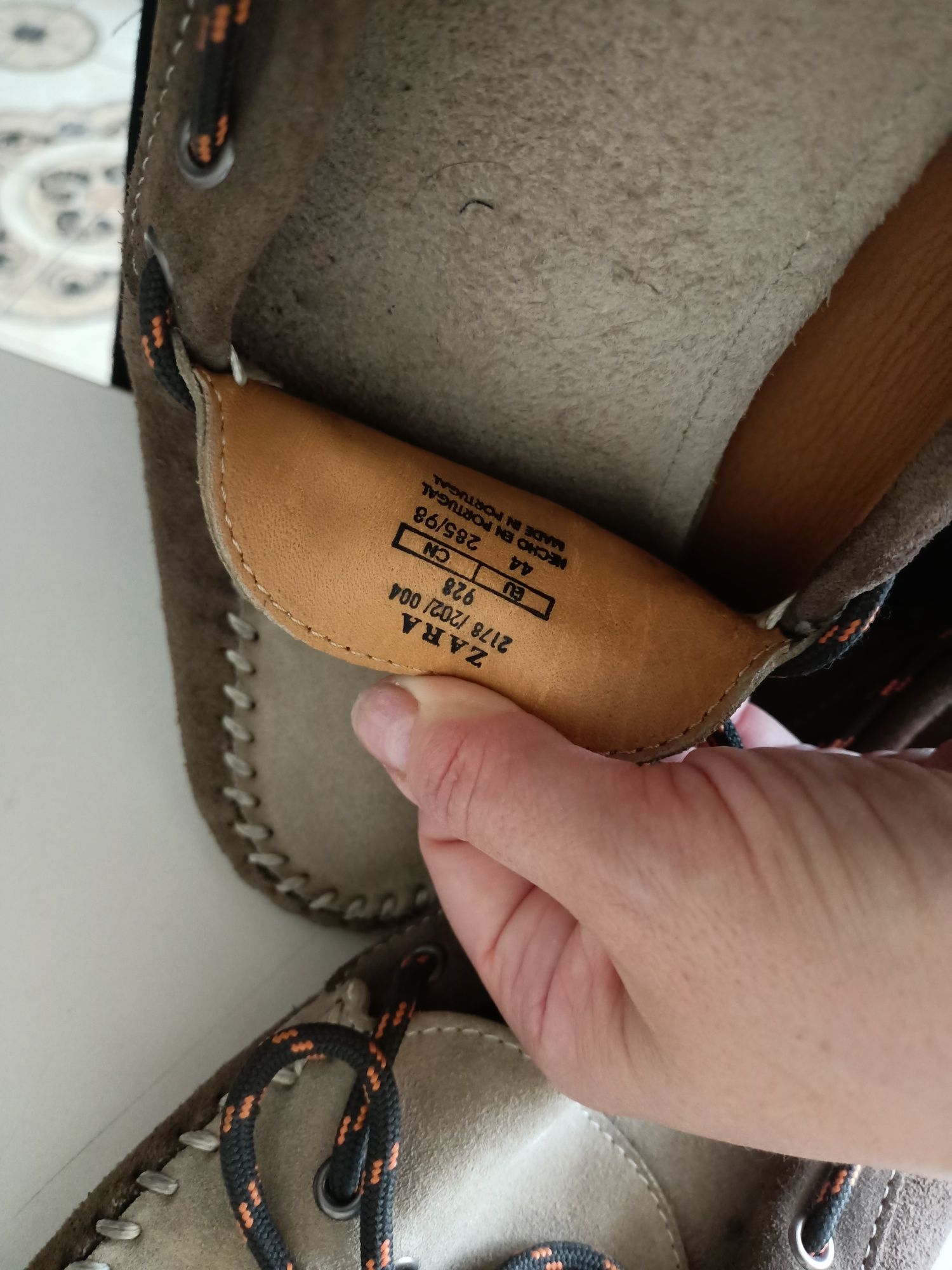 Мокасини чоловічі Zara