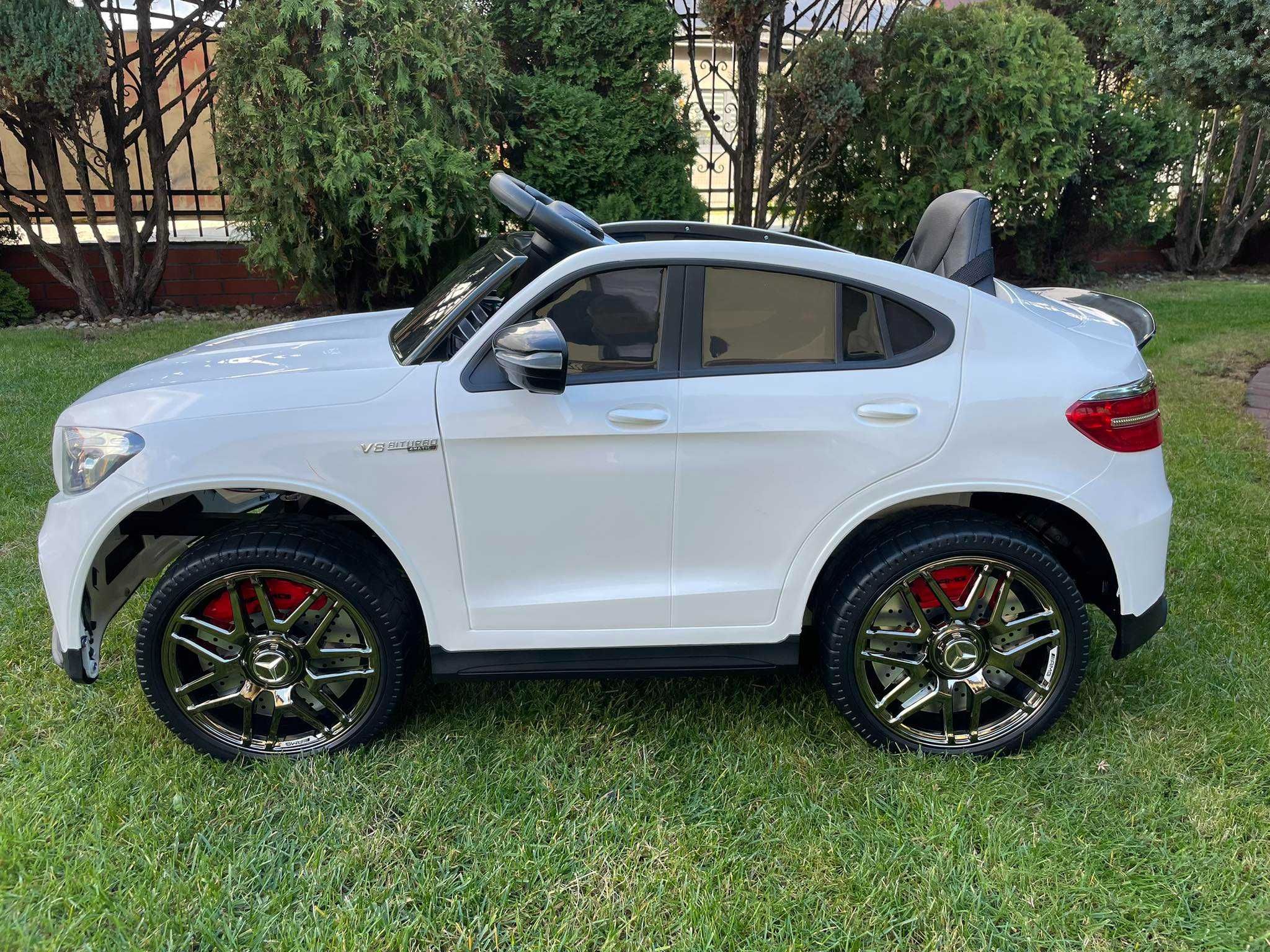Samochód na akumulator Mercedes GLC 63S auto dla dzieci PILOT MP3 4X4