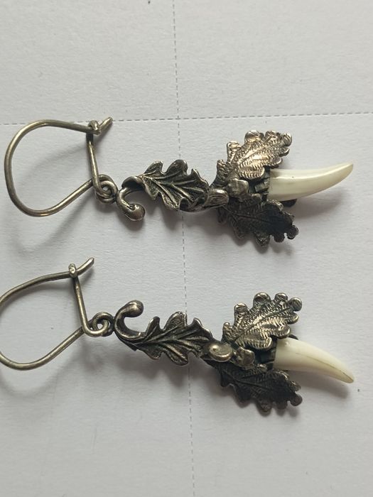 Cudne srebrne kolczyki srebro 925