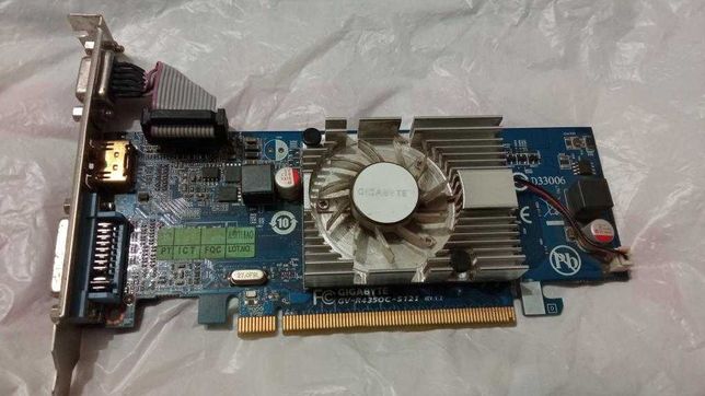 Видеокарта Gigabyte Radeon 4350/512Mb/DDR2