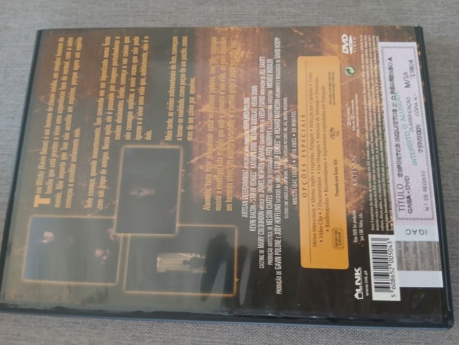 Dvd terror como novo