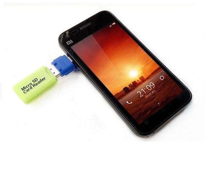 Adaptador OTG USB 2.0 conversor Boneco Android [OLX.A03]