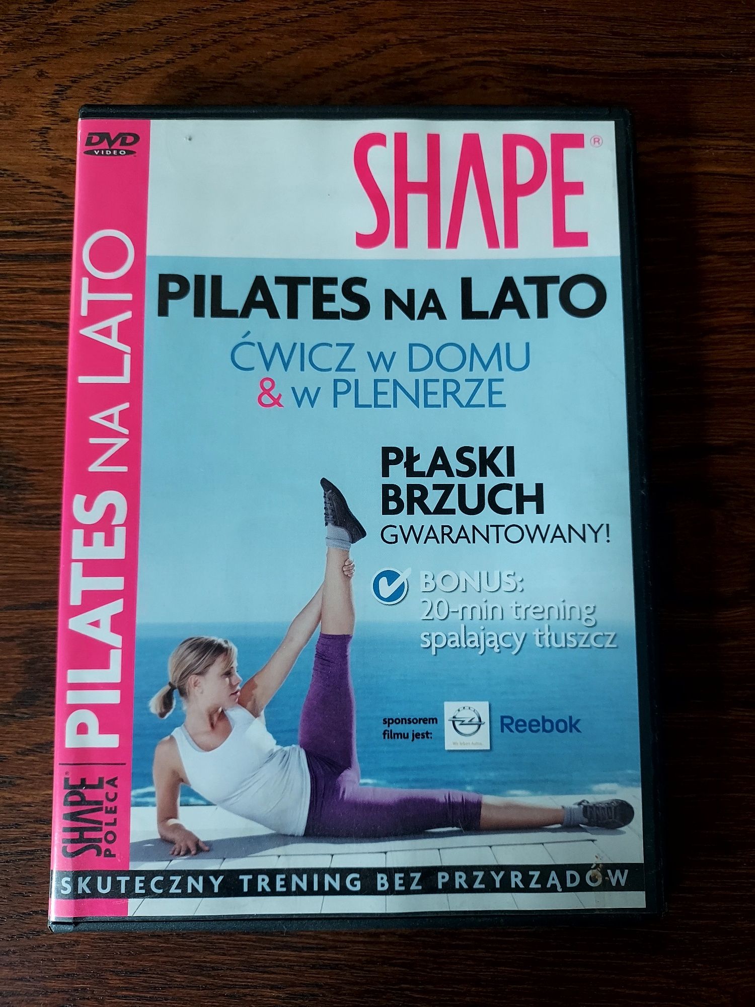 Płyty DVD Shape - Pilates, Bikini Body, Joga, Płaski Brzuch