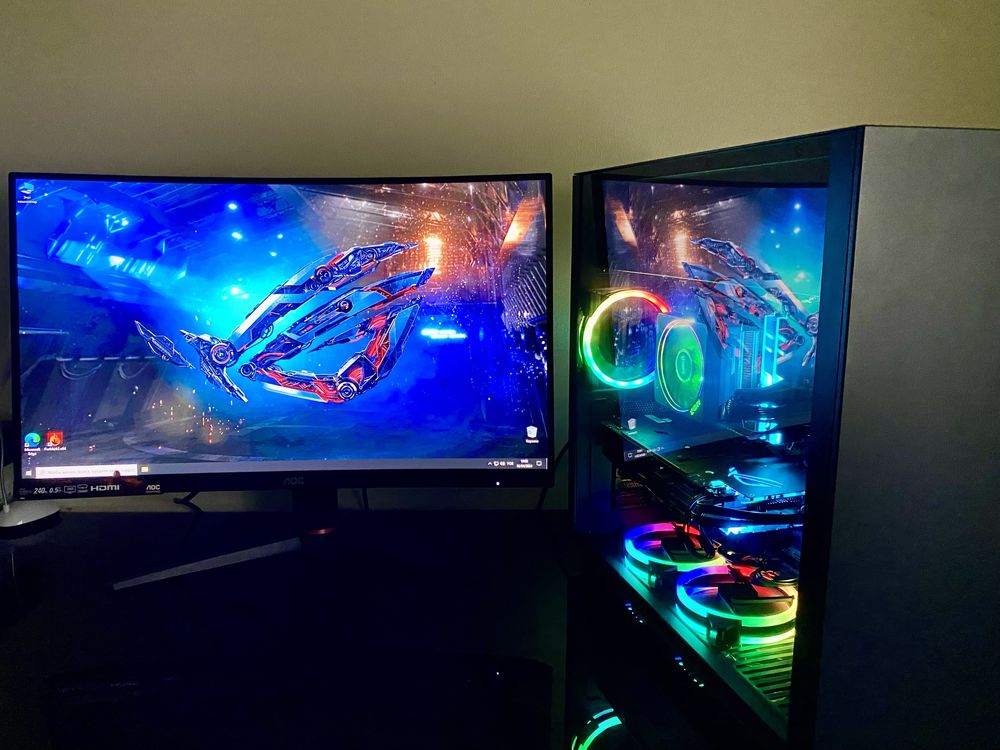 Pc gaming completo 240hz
