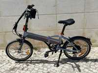 Bicicleta eléctrica dobrável  roda 20” Decathlon Tlt 500