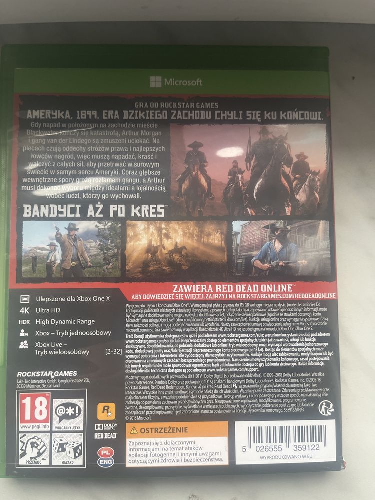 Gra Red Dead Redemption 2