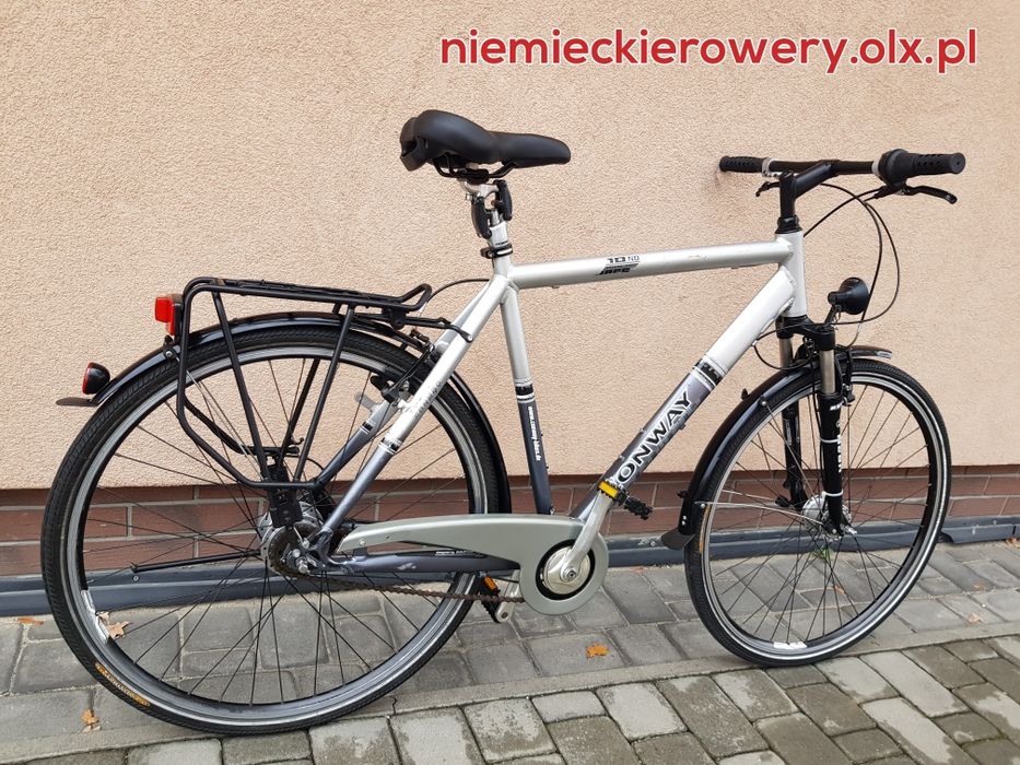 Rower męski miejski CONWAY koła 28 SHIMANO NEXUS aluminium WYSYŁKA