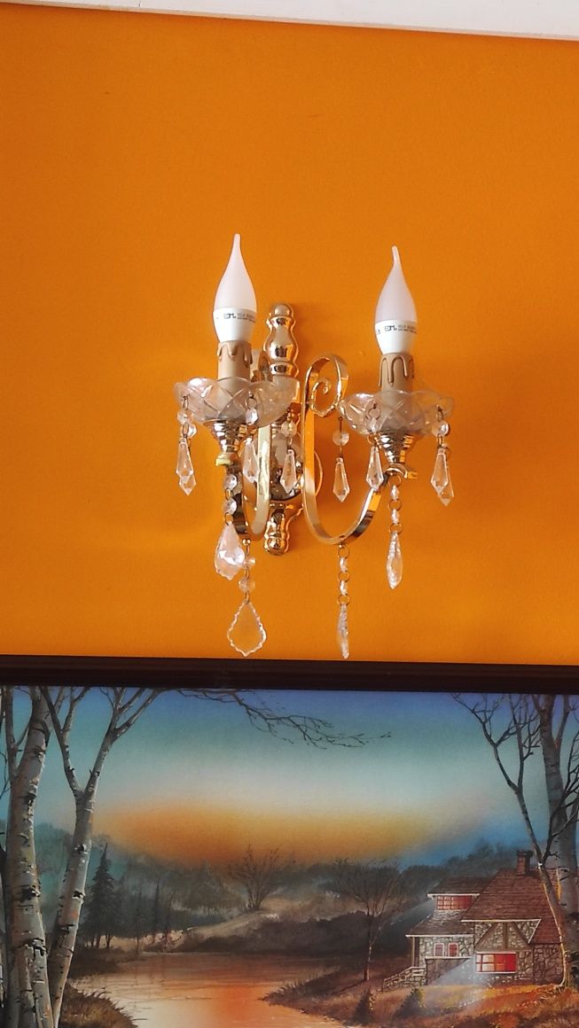 Candeeiros de cristal