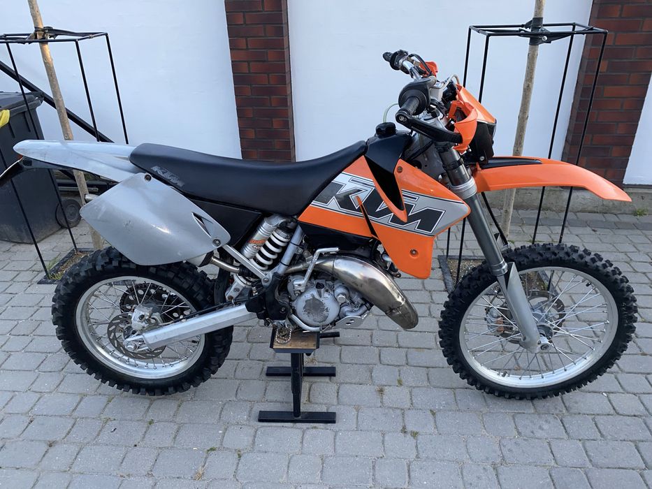 ktm exc 125 zarejestrowany