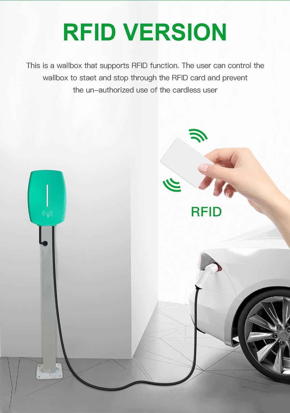 Carregador Parede WALLBOX Veículos Elétricos/Plug-In * 32A * 7kW *