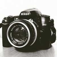 Nikon D50 + kit + nikkor s 50mm f1.4. Комплект