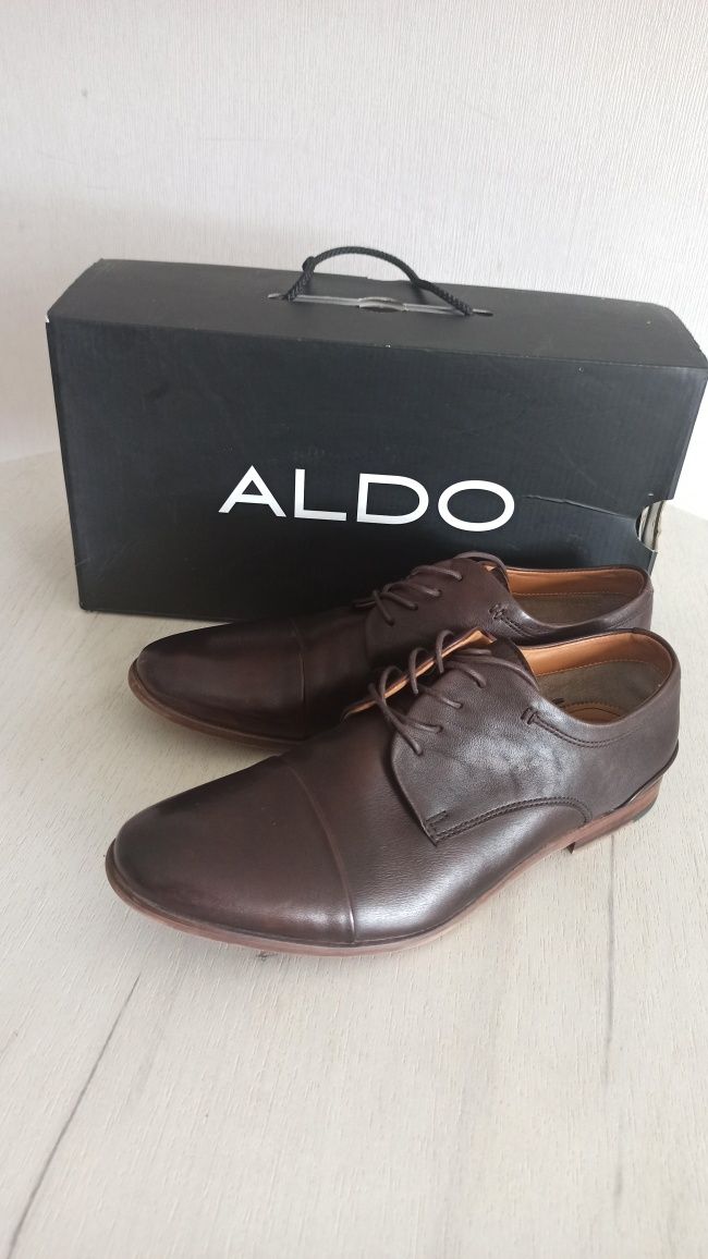 Мужские кожаные туфли ALDO 41р.