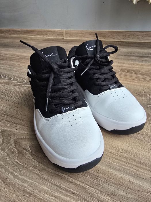 Biało czarne buty Karl Kani