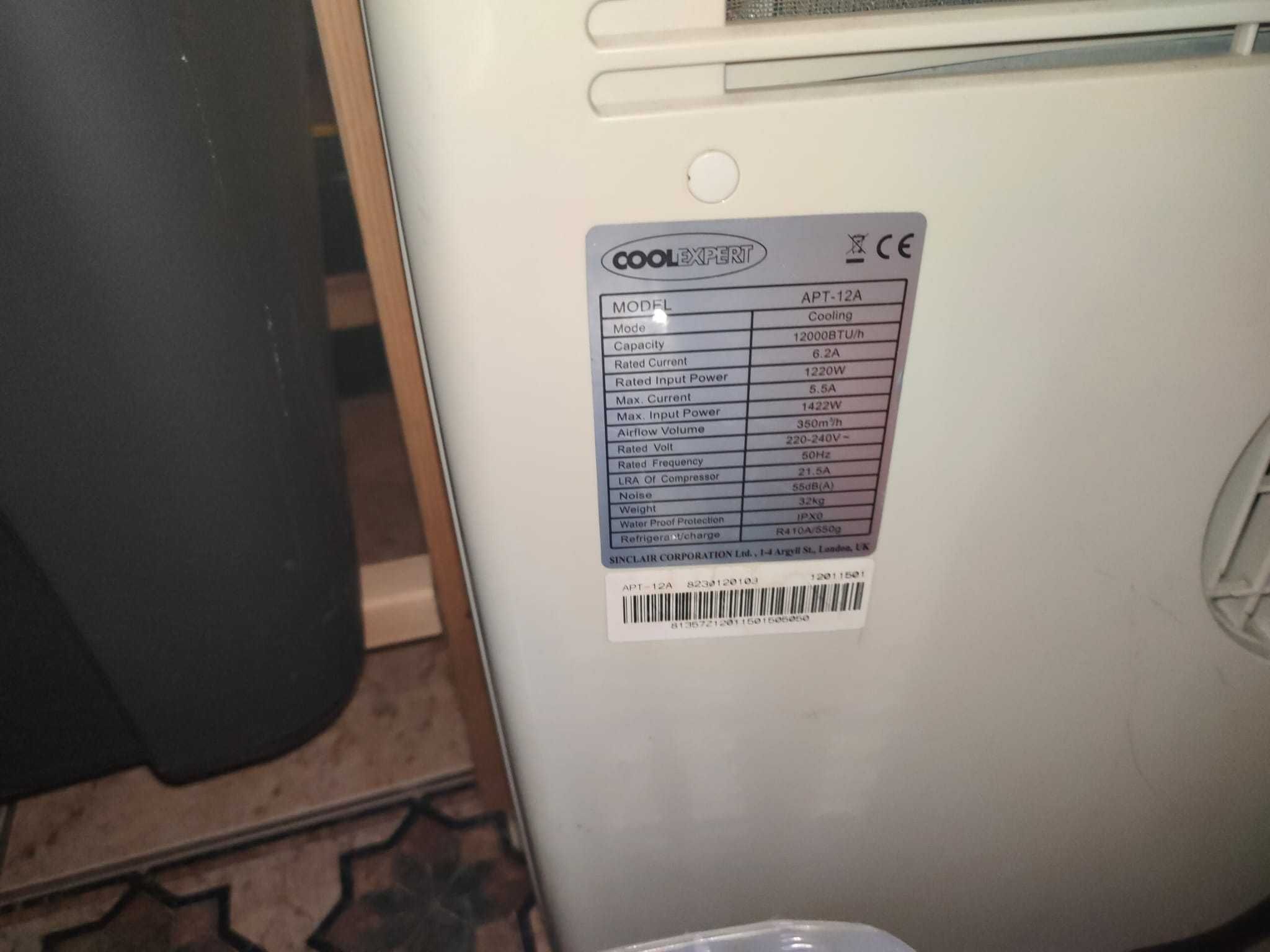 mocna  klima COOLEXPERT APT-12A