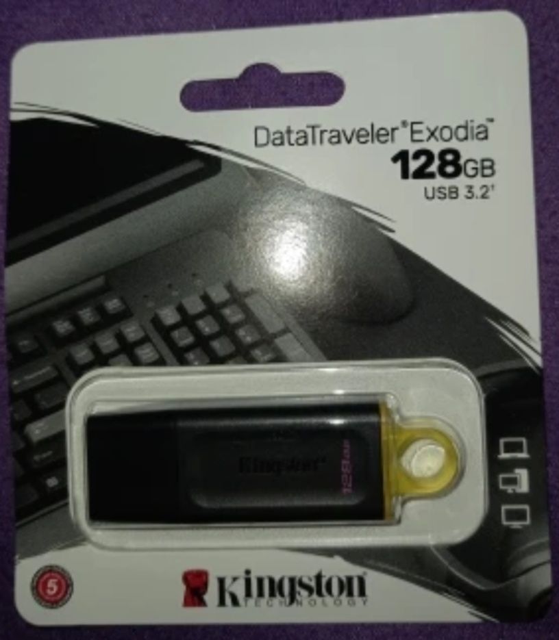 Pen Drive Usb - Kingston - 128 Gb - Portes de envio Grátis