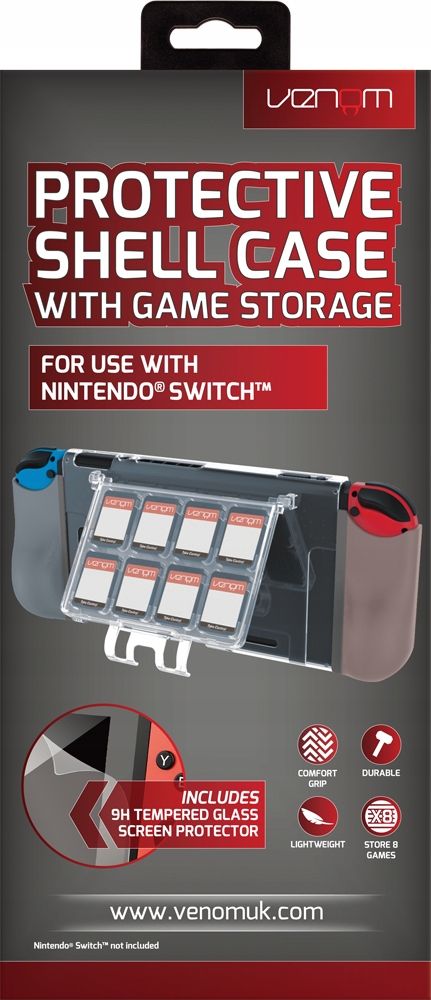 Etui Ochronne Do Nintendo Switch Z Holderem Na Gry Vs4903-O