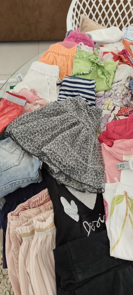 Lote de roupa menina - 5-6 anos (primavera/verão)