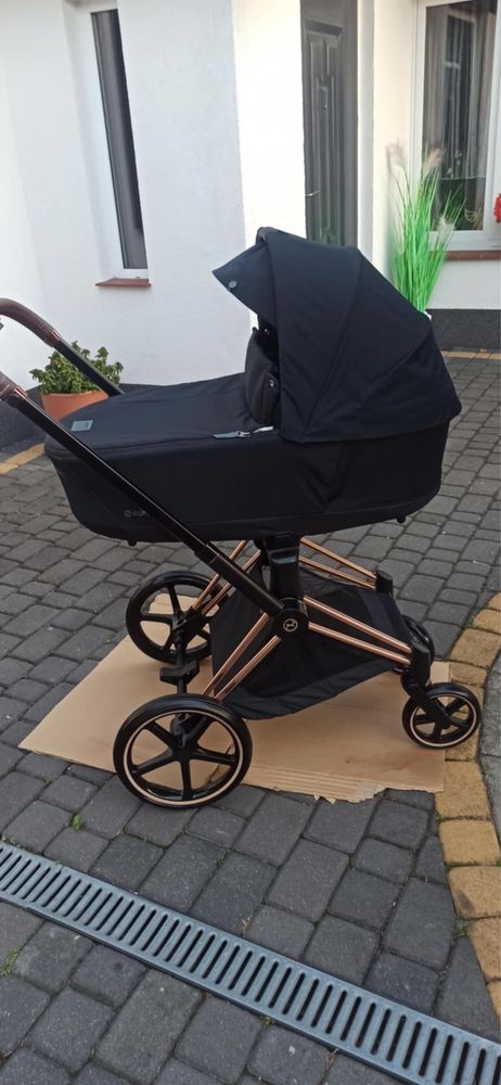 cybex priam 4.0 czarny 2w1 2023