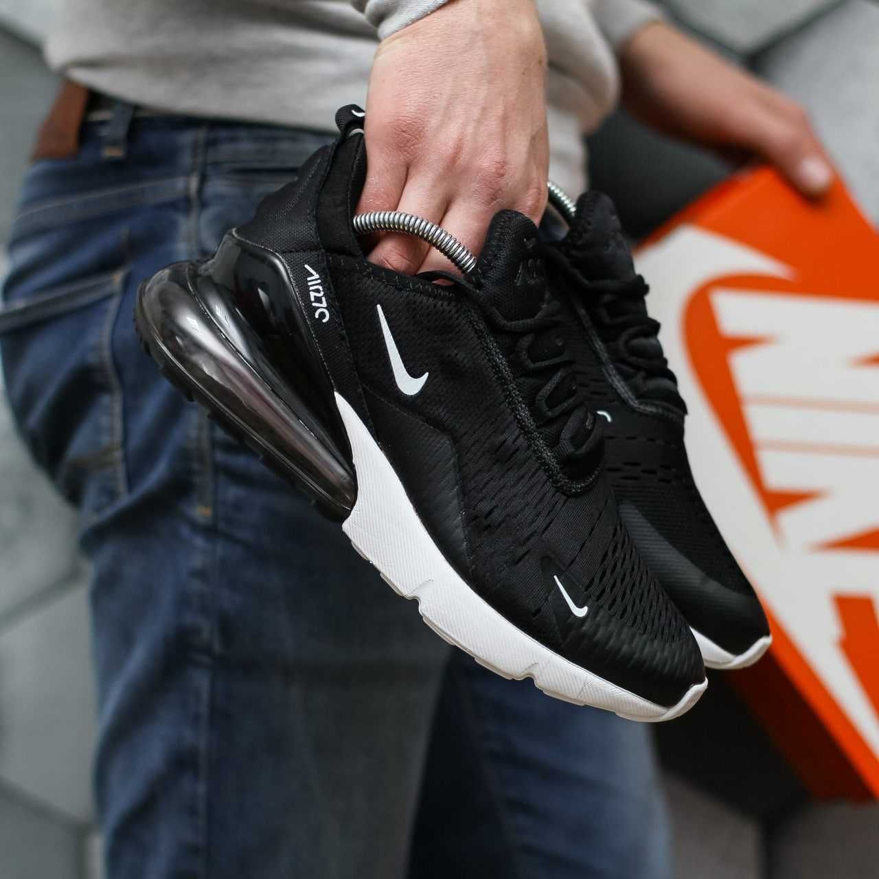 Чоловічі кросівки Nike Air Max 270 чорний 2231 НОВИЗНА ЛІТО