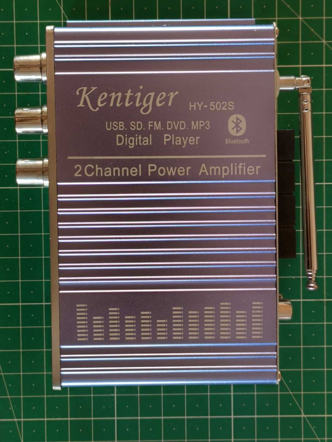 Підсилювач 40w FM Radio Bluetooth USB SD player Kentiger HY502s