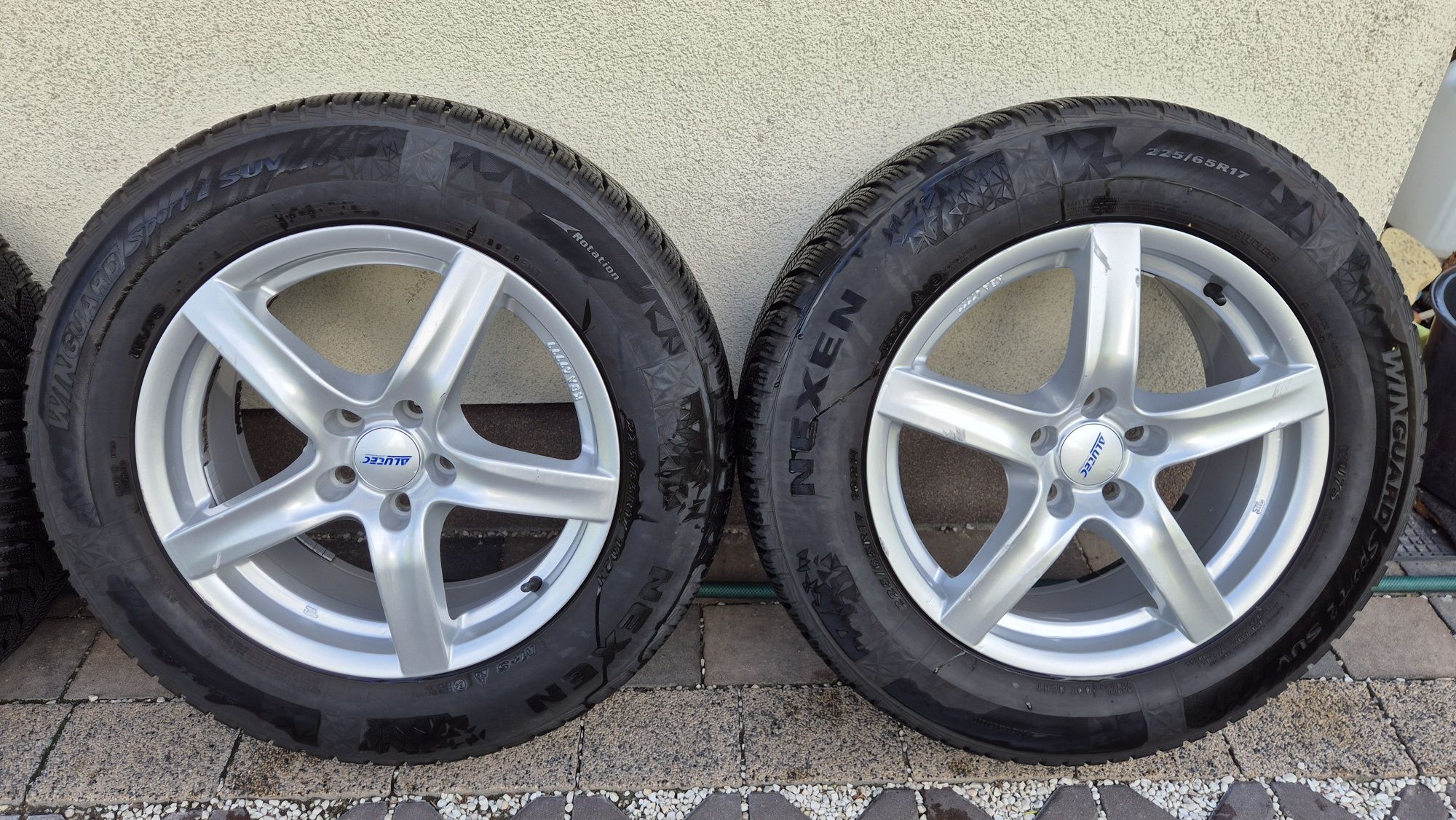 Koła felgi aluminiowe 17" Honda Cr-v 5x114,3 opony zimowe