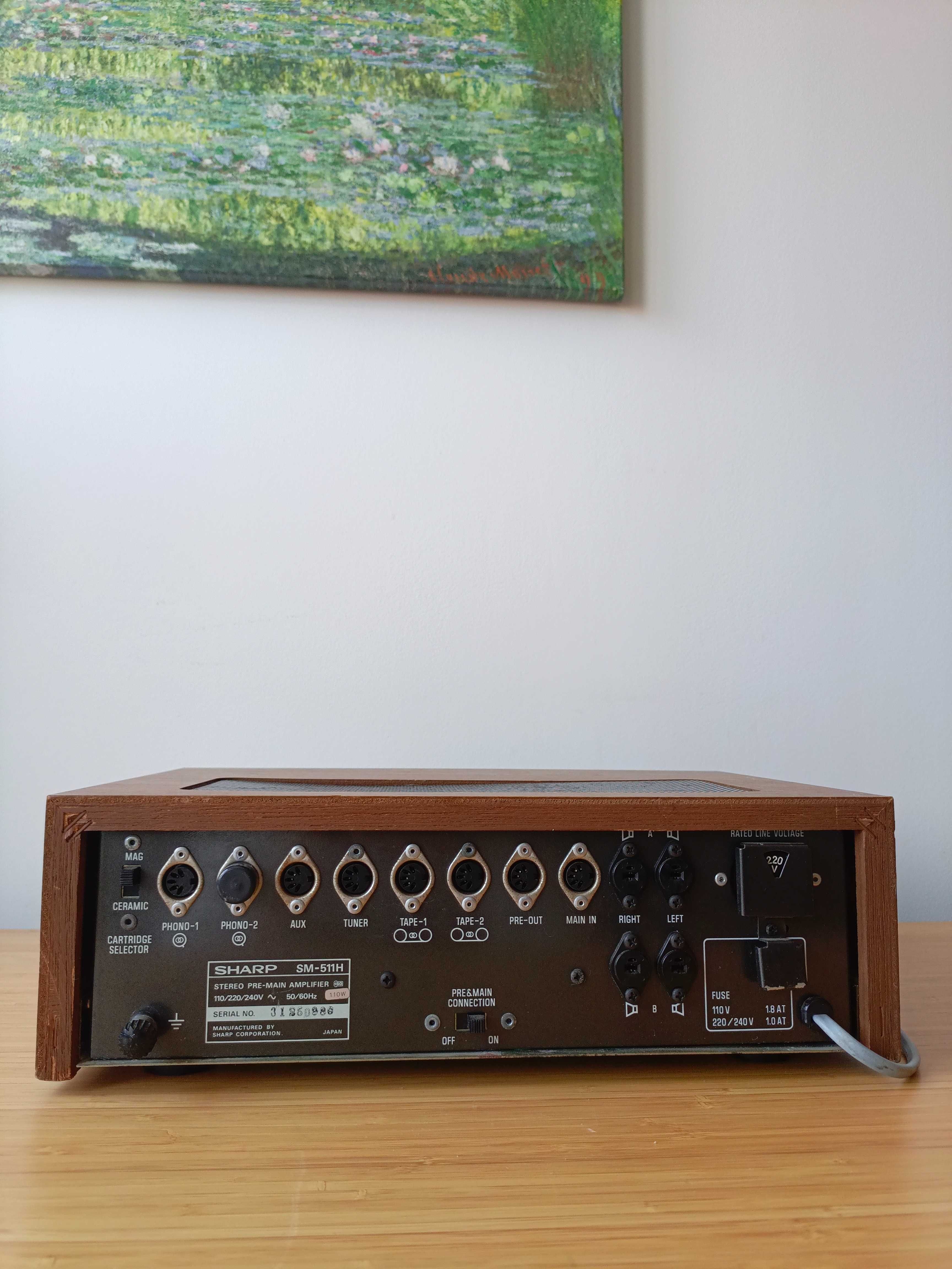 SHARP SM-511H wzmacniacz stereo vintage japan super brzmienie lata 70