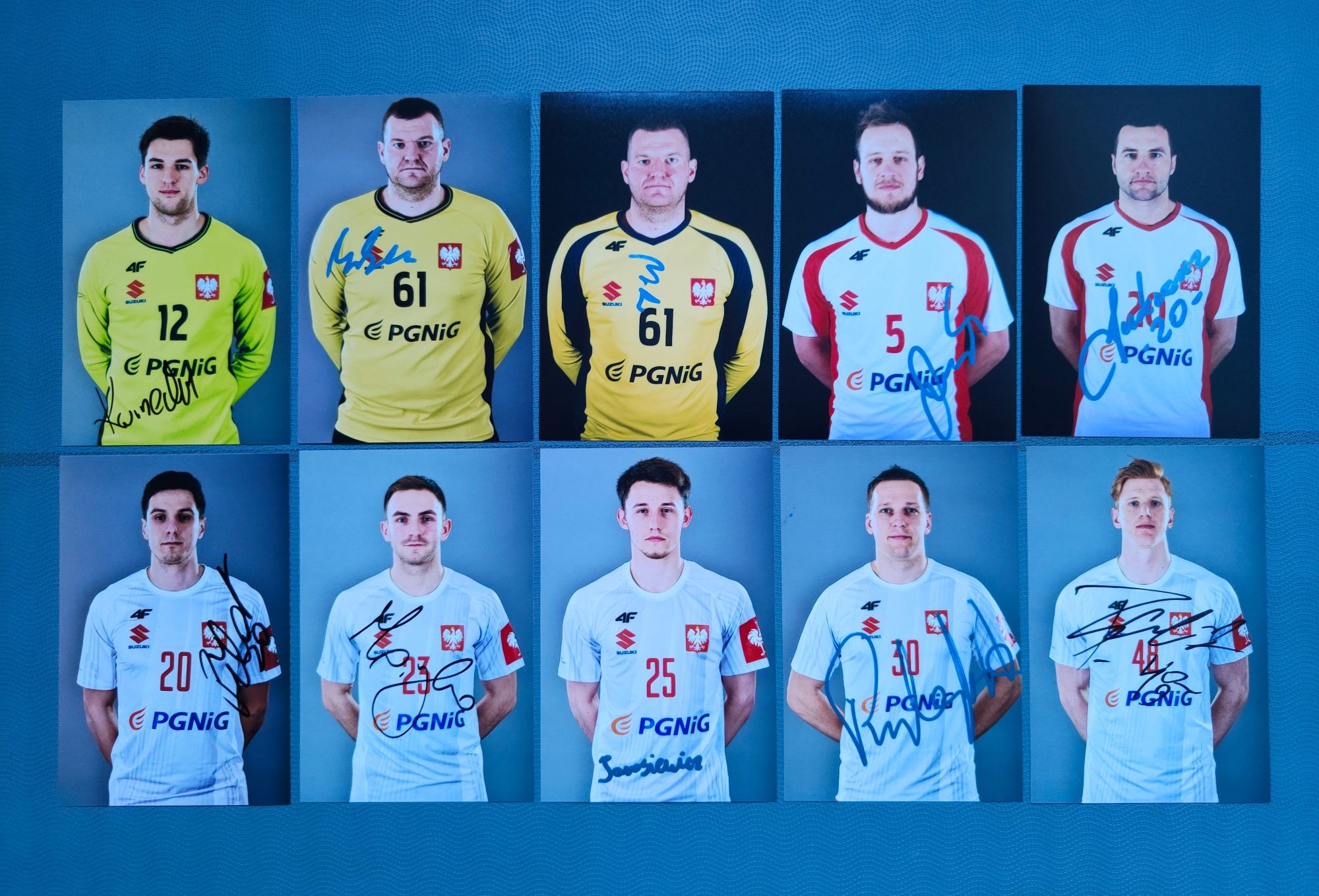 Polska Kadra Handball, autograf, piękny zestaw, OKAZJA!!!