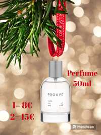 Perfume 50ml contém 20% essência