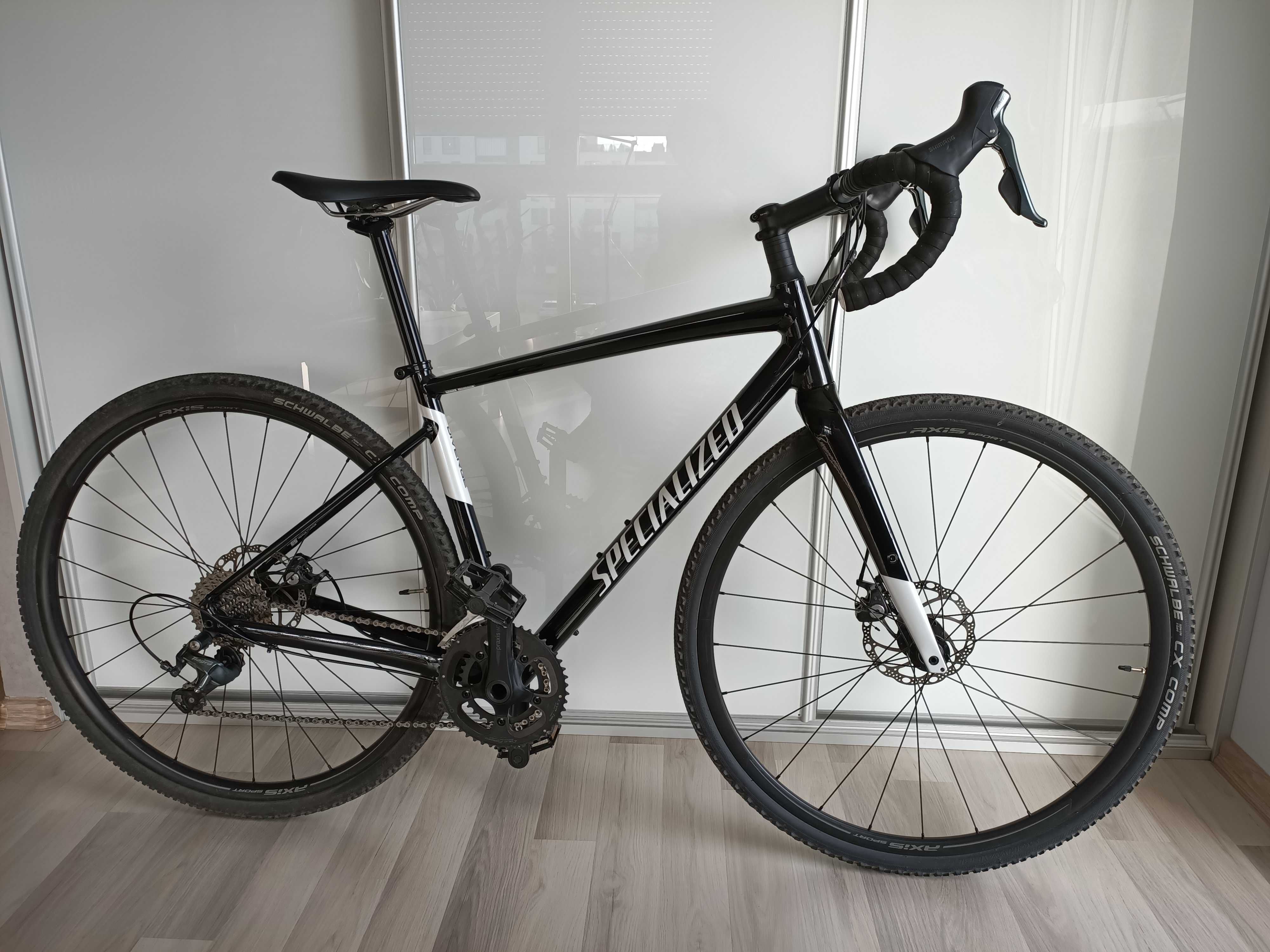 Specialized Diverge e5 Elite, 54cm, czarno-biały